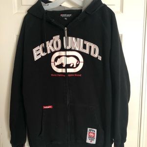 💯FINAL MARK DOWN 💯 Black Ecko Zip up